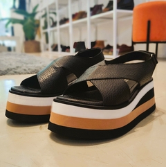 SANDALIA TURIN NEGRA - Gio Bocco