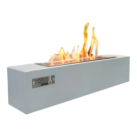 Santa fe Bio Eco Hogar A Bioetanol Quemador Estufa 45cm Acero E Inox