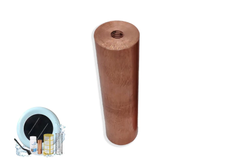 100mm Gadnic Repuesto De Ionizador Solar Ánodo Cu Largo