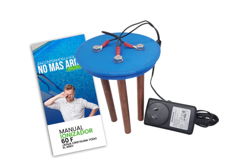 Fluvial Ionizador 60f Para Piscinas P/ Bombas Plata.