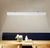 Imagen de 67 cm Lampara Colgante Escandinava Lineal Blanco , Apto Led