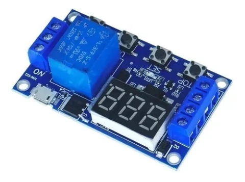 Modulo Timer Relay Temporizador Programable De 0-999s 12v