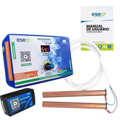 Kit Autoinstalable 80v Ionizador Para Piscinas Y Piletas.