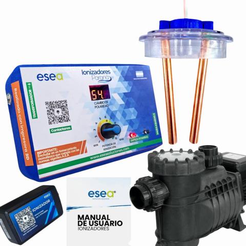 40v Ionizador Para Piscina apto VULCANO, BAE-BAS-BAF