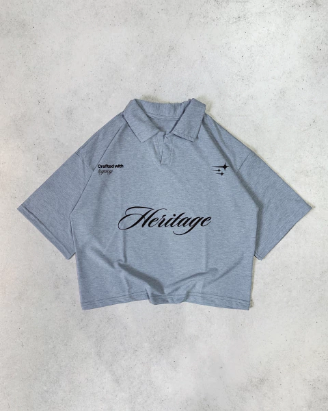 Polo Heritage Celeste - comprar online