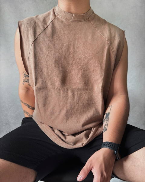 Musculosa Washed Terra