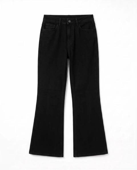 Jean Bootcut Negro