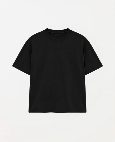 Remera Negra (Regular Fit)