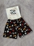 Pijama corto niño mickey negro