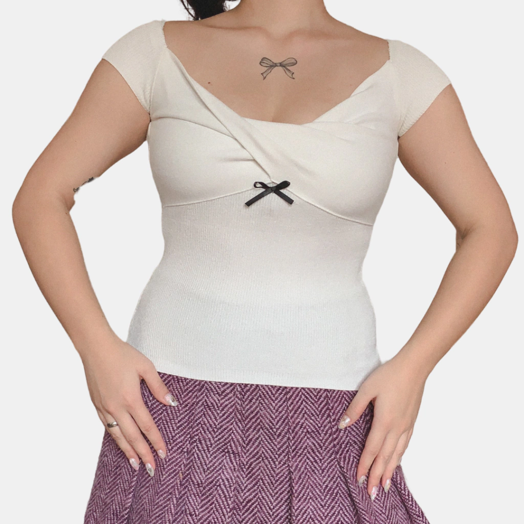 blusinha branca de malha