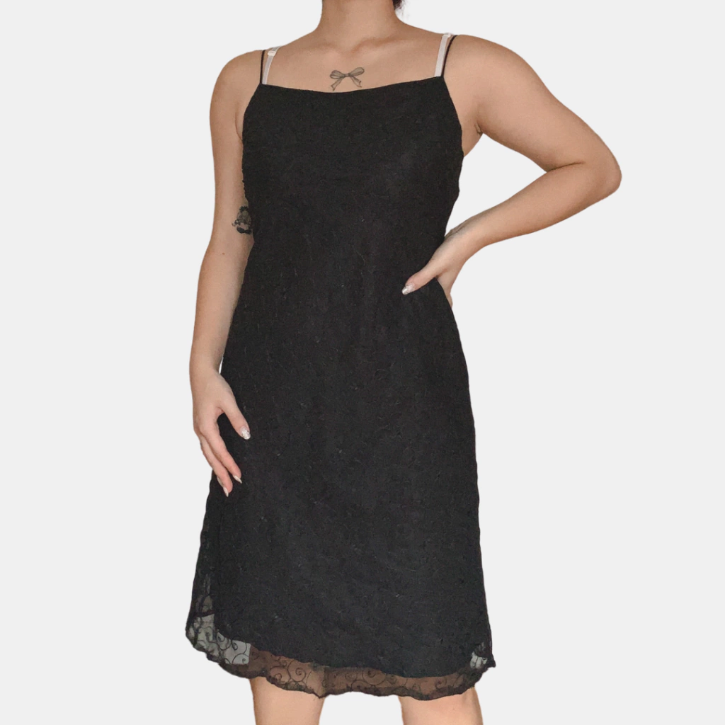 vestido bordado vintage