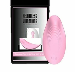 VIBRADOR "RELENTLESS VIBRATIONS" ESTIMULADOR DE CLITORIS RECARGABLE CON CONTROL REMOTO 9X4,2CM. TJ1026 - tienda online