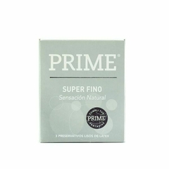 PRESERVATIVO PRIME SUPER FINO X3. PRIMESF