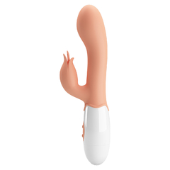 VIBRADOR "BLOODY MARY" DOBLE ESTIMULACION CON LENGUA MOVIBLE EN EL CLITORIS. BI-014961R