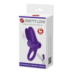 Imagen de ANILLO VIBRADOR "VIBRATING COCK RING II" 10 FUNCIONES. BI-210205-1