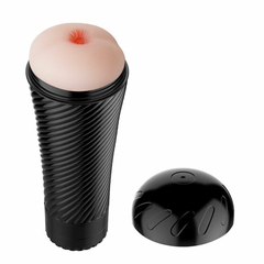 MASTURBADOR MASCULINO "PINK BUTT" EN FORMA DE ANO CON VIBRACION. BM-00900T31Z-2