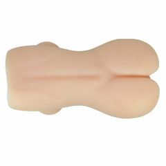 MASTURBADOR "HANNAH" MINI TORSO CON TETAS, ANO Y VAGINA TEXTURADOS 16,5X9,1CM. BM-009247N