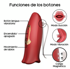 SUCCIONADOR ST LUXURY RED PASSION KISS ME 1 . ST-MA-0207 en internet