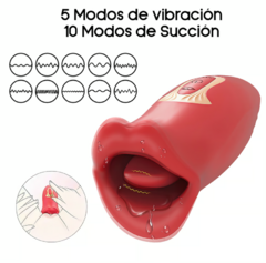 Imagen de SUCCIONADOR ST LUXURY RED PASSION KISS ME 1 . ST-MA-0207