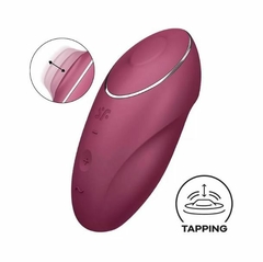 VIBRADOR SATISFYER "TAP & CLIMAX 1" RECARGABLE. SW10287 - comprar online