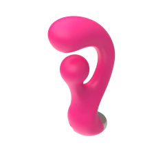 VIBRADOR "SANI" USB DOBLE ESTIMULACION CON ROTACION EN CLITORIS 10 FUNCIONES. TJ25014 - tienda online