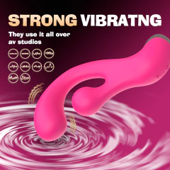 VIBRADOR "SANI" USB DOBLE ESTIMULACION CON ROTACION EN CLITORIS 10 FUNCIONES. TJ25014 - comprar online