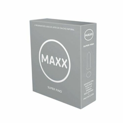 PRESERVATIVO MAXX SUPERFINO X3. MAXX-SUPERFINO