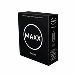 PRESERVATIVO MAXX TACHAS X3. MAXX-TACHAS