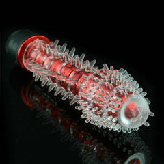 VIBRADOR TRANSP MUCHA TACHA 18X3CM. EIWL02007 en internet