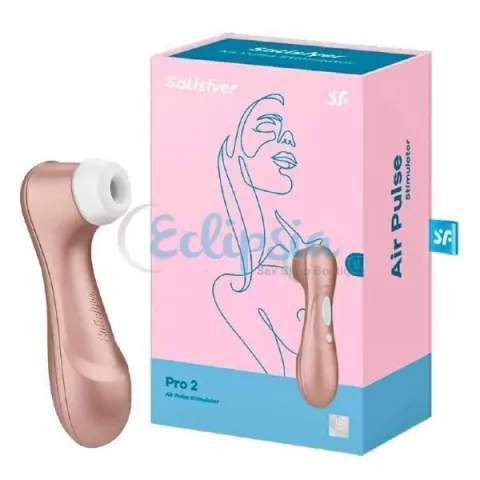 SUCCIONADOR PRO 2 AIR PULSE STIMULATOR - SATISFYER 11 PROGRAMAS. 4061504007335