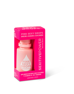 GOTAS AFRODISIACAS NATURALES FEMENINAS - PINK SEXY DROPS - 20ML. PSD