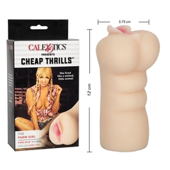 MASTURBADOR MASCULINO "FARM GIRL" EN FORMA DE VAGINA 12X5,7CM. SE-0883-10-3 - tienda online
