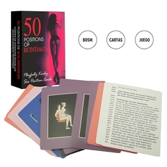 JUEGO DE CARTAS "50 POSITIONS OF BONDAGE" 50 CARTAS. SS-LE-25148