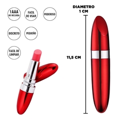 LABIAL VIBRADOR "TUCANA" 1 FUNCION 11,5X1CM. AC70677
