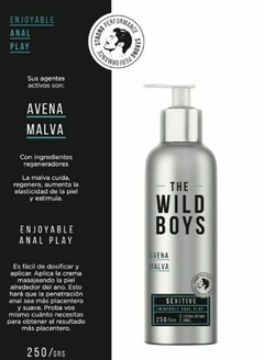 CREMA INTIMA ANAL THE WILD BOYS AVENA Y MALVA 250 GR. WB03 - comprar online