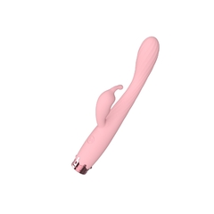 VIBRADOR DOBLE ESTIMULACION FINO - RECARGABLE 18X2CM. SW3018 - comprar online