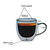 SET X2 JARRO MUG DE VIDRIO DOBLE PARED CON ASA 250ML - tienda online