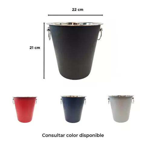 FRAPERA CHAMPAGNERA ACERO 22CM