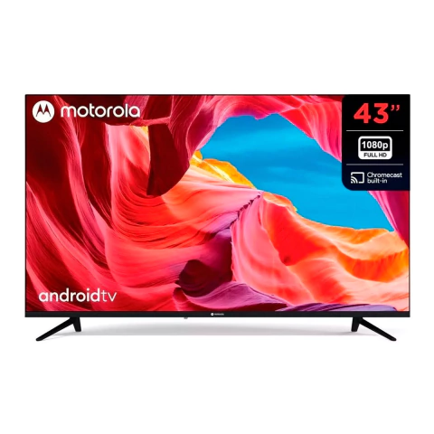 SMART TV MOTOROLA 43" ANDROID TV MT43E3A