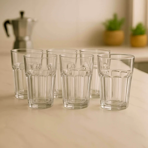 PACK 6 VASOS OSLO 400CC RIGOLLEAU - comprar online