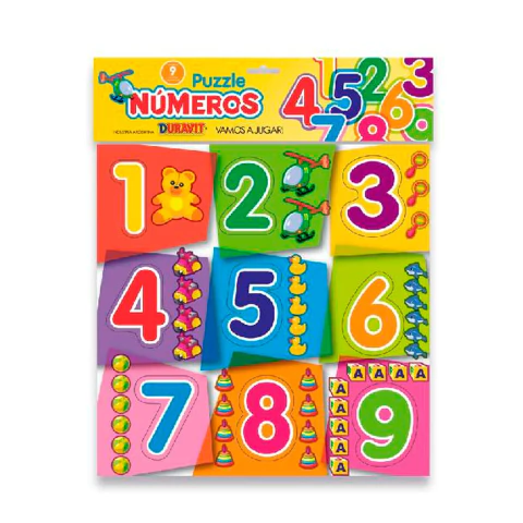 PUZZLE NUMEROS DURAVIT - comprar online