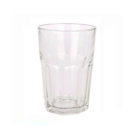 VASO FACETADO X4 400 ML