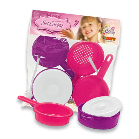 JUEGO SET DE COCINA 7 PIEZAS DURAVIT