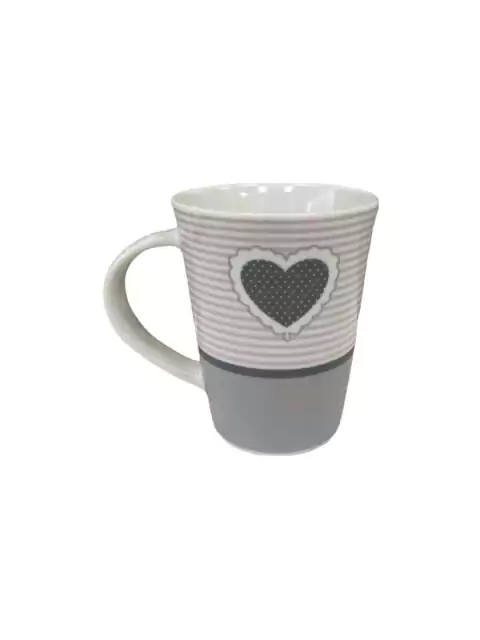 JARRO MUG EN V CORAZONES 360 CC
