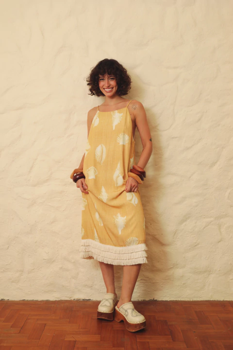 VESTIDO ACÚSTICA DO MAR - comprar online