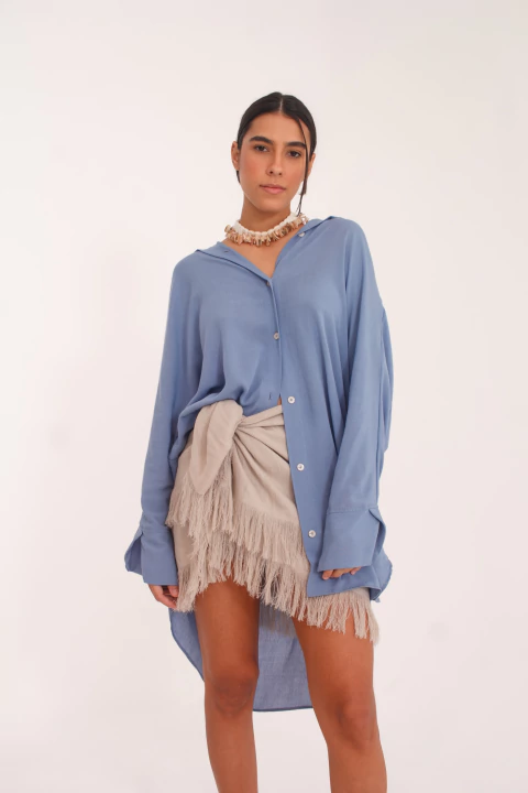 CANGA SAIA COM FIVELA AREIA