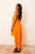 VESTIDO CANOA LARANJA - comprar online