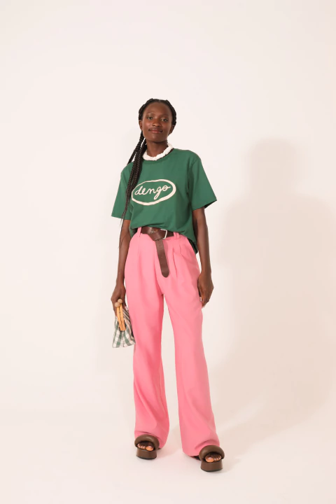 CALÇA ALFAIATARIA CHEIRA FLOR