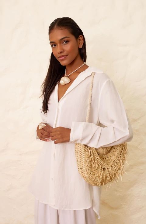 CAMISA SALINA OFF WHITE