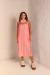 VESTIDO CINTILAR DAS ÁGUAS ROSÉ - Laguna Brasil